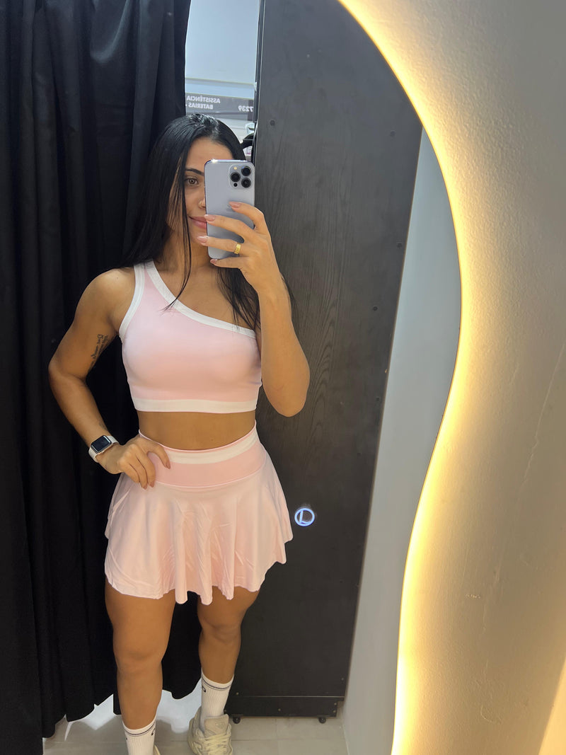 Conjunto Short Saia