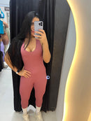 Macacão longo Poliamida