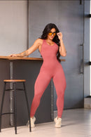 Macacão longo Poliamida